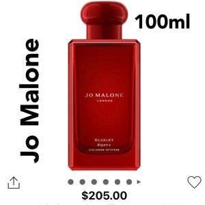 Jo Malone Scarlet Poppy Cologne Intense 100ml